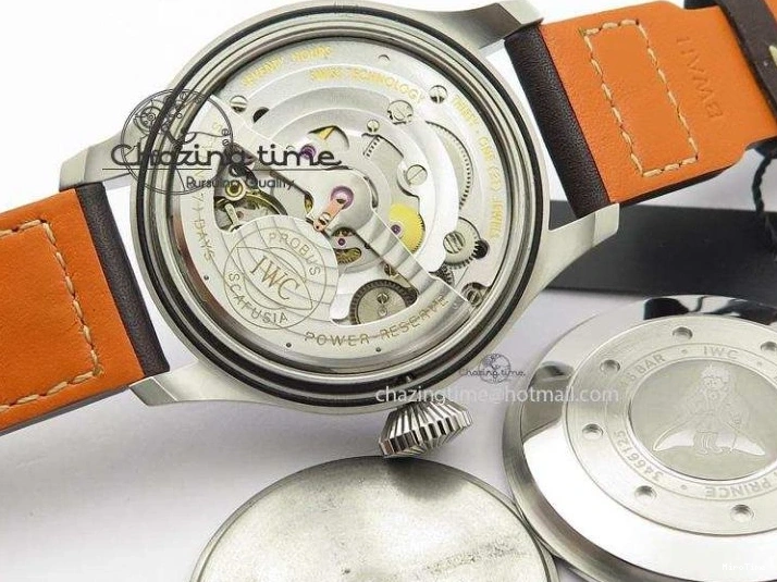 MIROTIME 0114 EasyCare Big Pilot Real PR IW500916 2016 “Le Petit Prince” ZF Best Edition On Brown Leather Strap A 7292